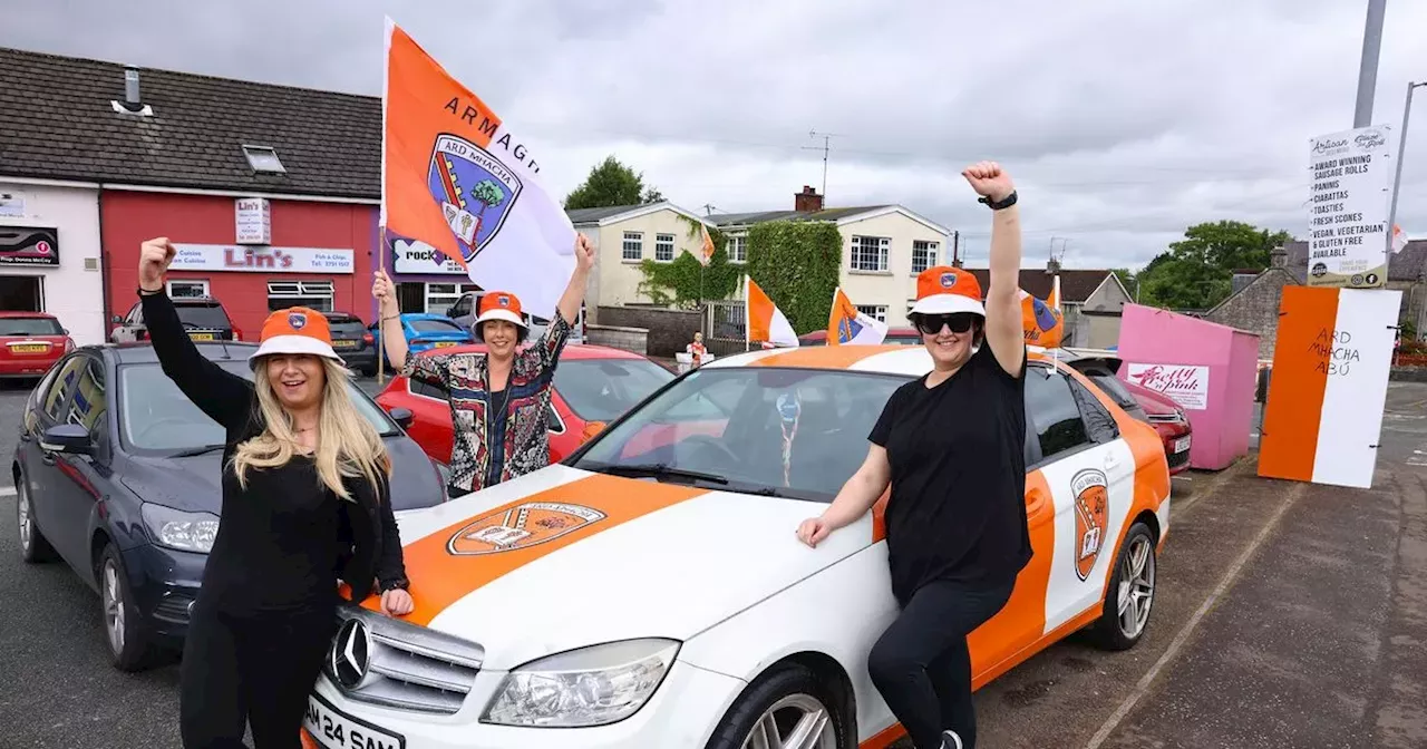 In pictures: Armagh gears up for All-Ireland Final showdown with Galway