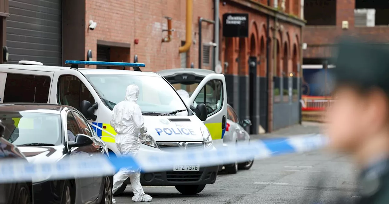 PSNI forensics attend scene of sudden death in Belfast- recap