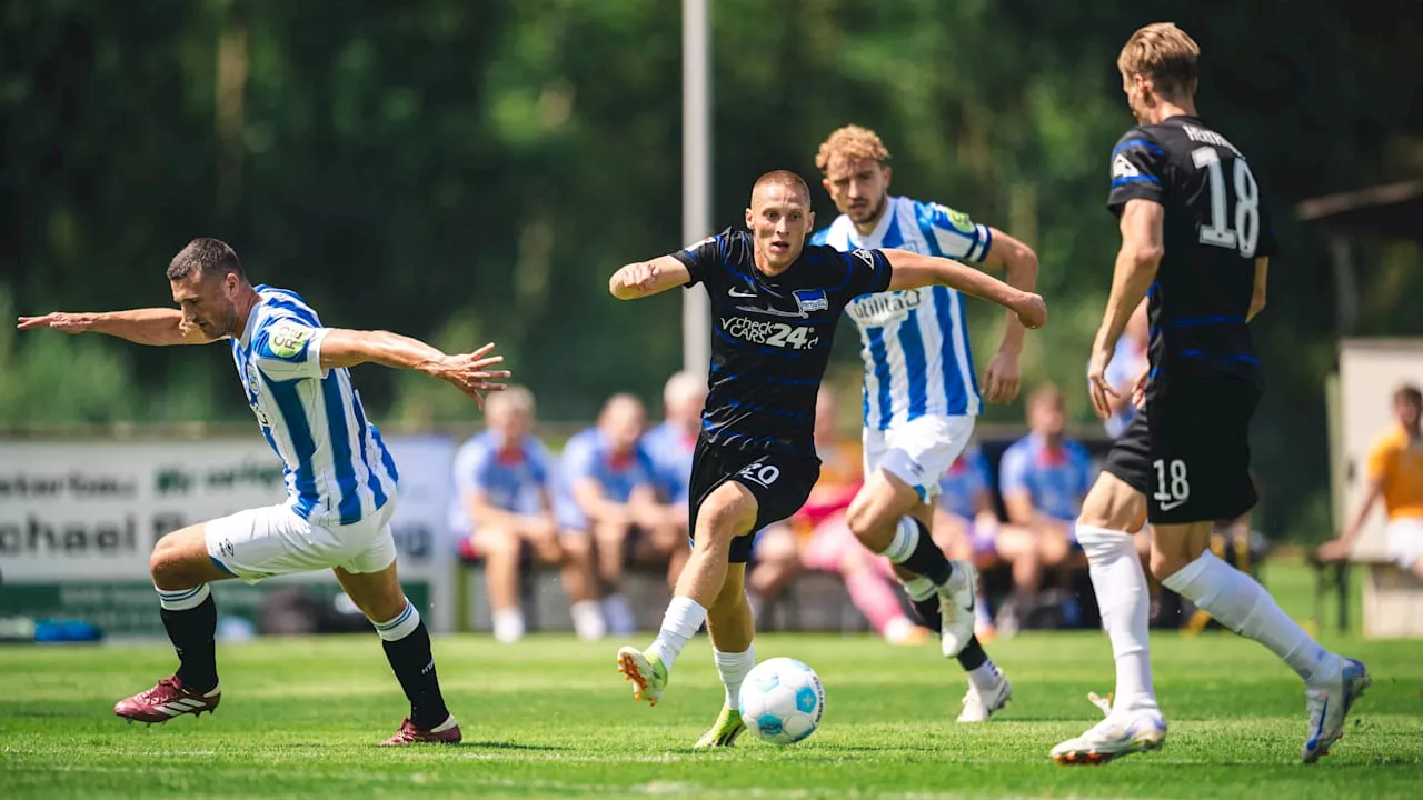 Hertha BSC: Test-Pleite gegen England-Drittligist Huddersfield