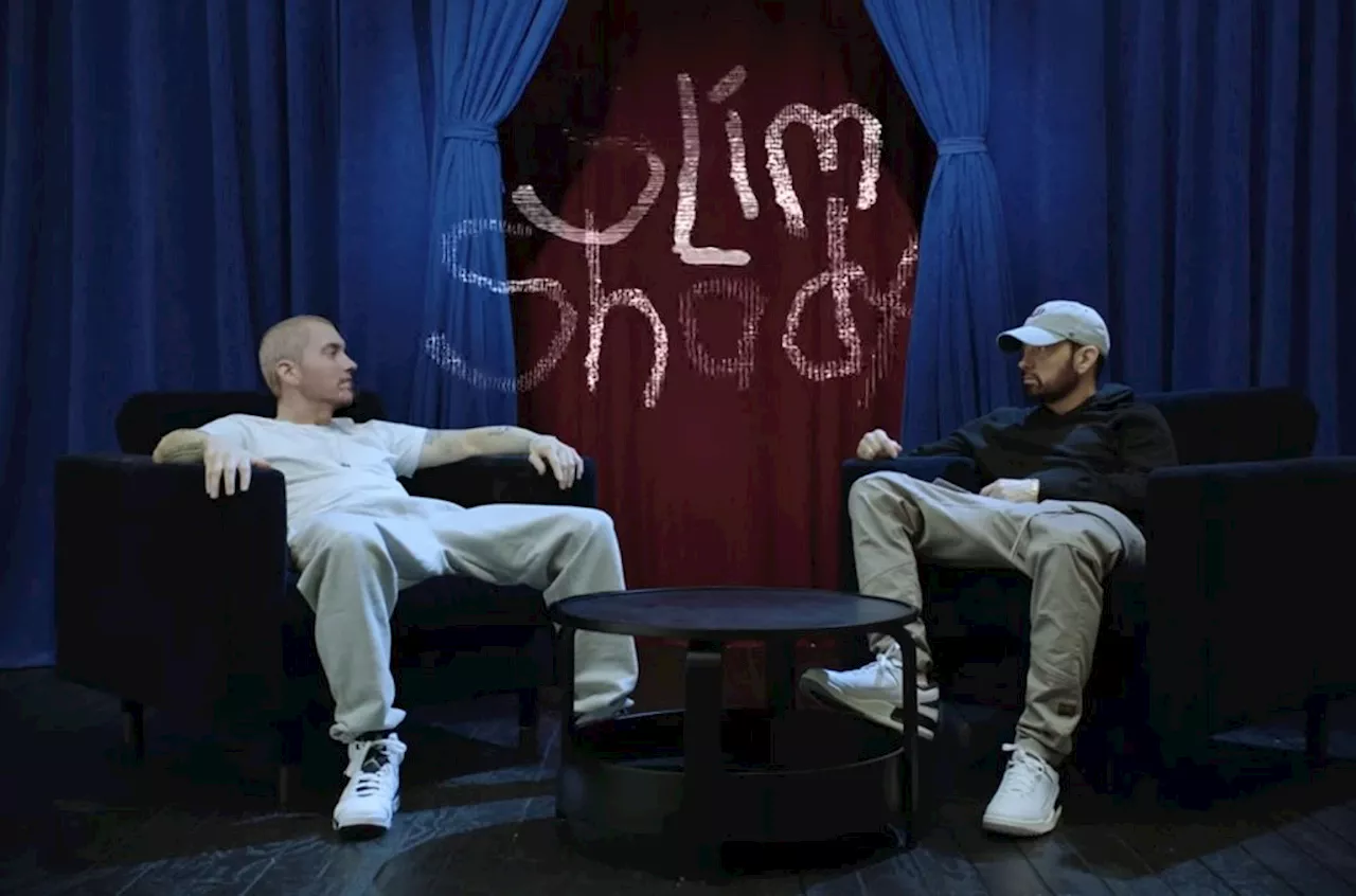 Watch Eminem Face Off in Conversation With His Slim Shady Alter-Ego