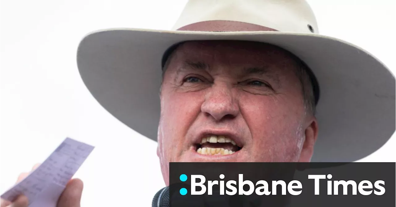 Barnaby Joyce has a new hat sponsor in Gina Rinehart