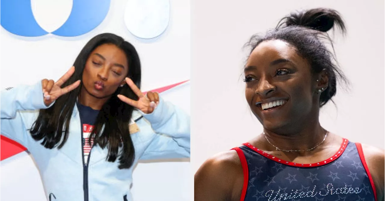 Simone Biles Opened Up About Finally Accepting Her Hair