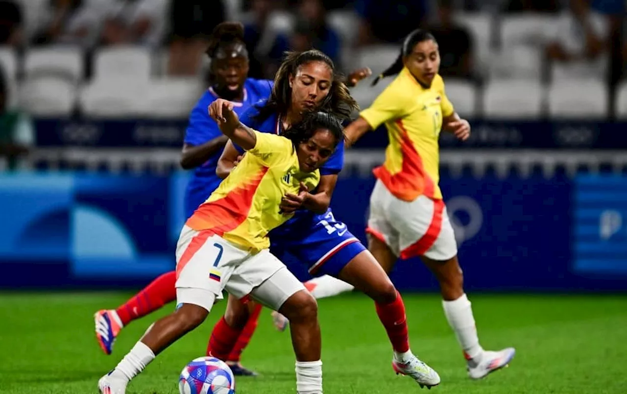 Colombia lucha, pero no le alcanza: derrota ante Francia en el debut olímpico