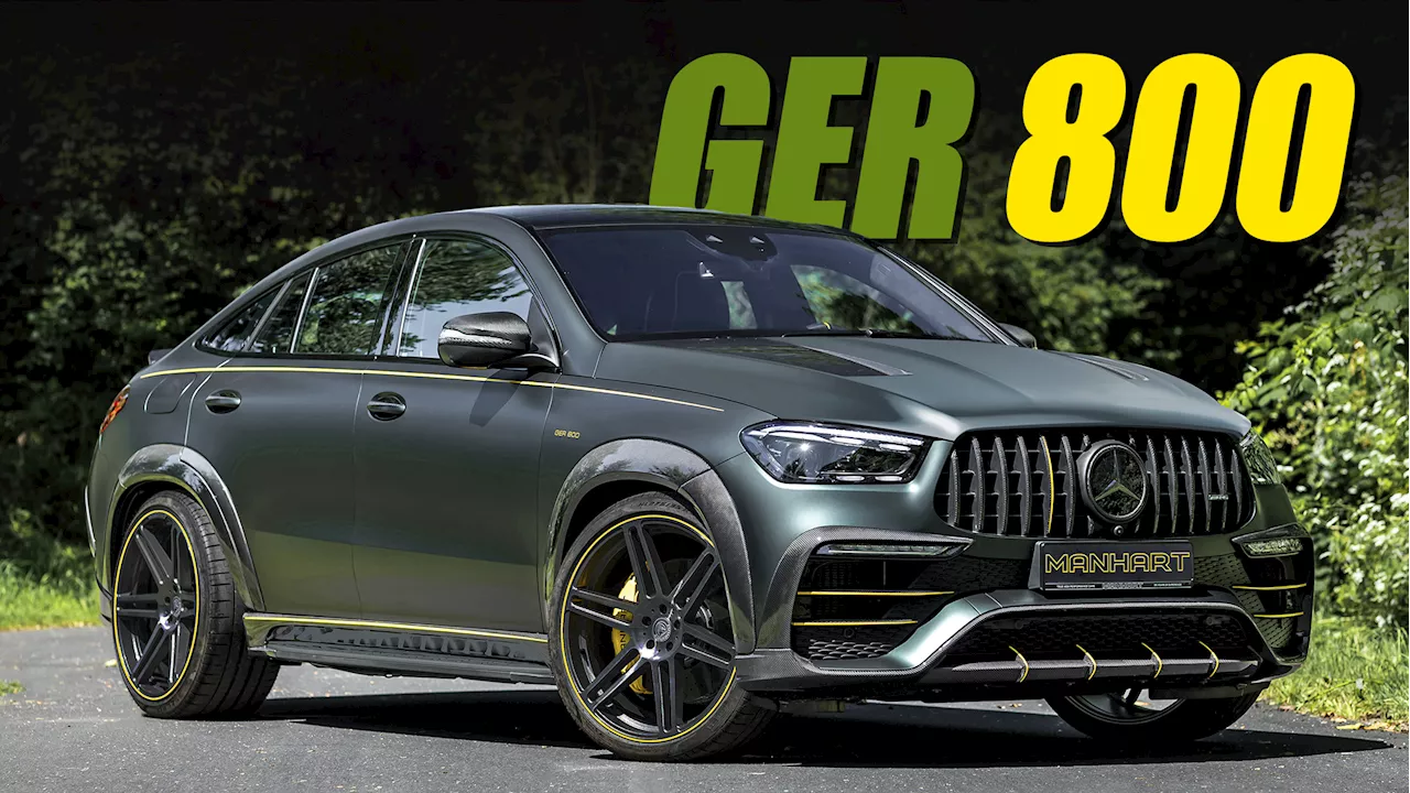 Manhart’s Take On The Mercedes-AMG GLE Coupe Has 789 HP And Loads Of Carbon