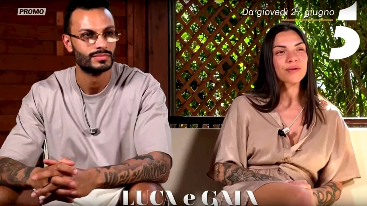 Temptation Island, Luca e Gaia ai ferri corti durante il falò di confronto: interviene Filippo Bisciglia