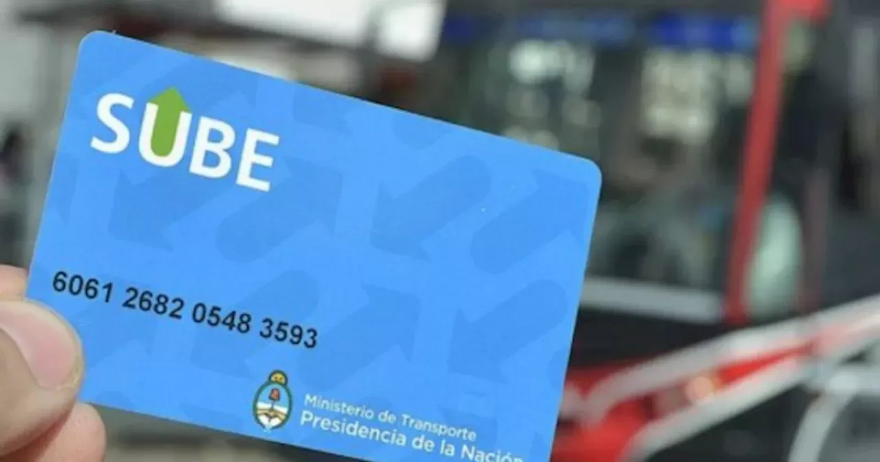 Transporte P Blico: TARJETA SUBE: Cómo Es El NUEVO BENEFICIO Que ...