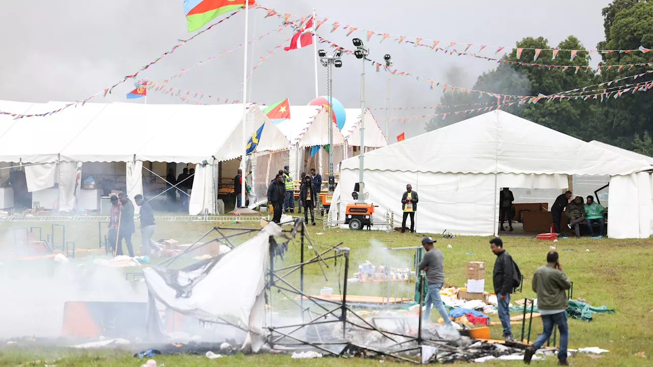 Skärpt säkerhet inför eritreansk kulturfestival i Stockholm