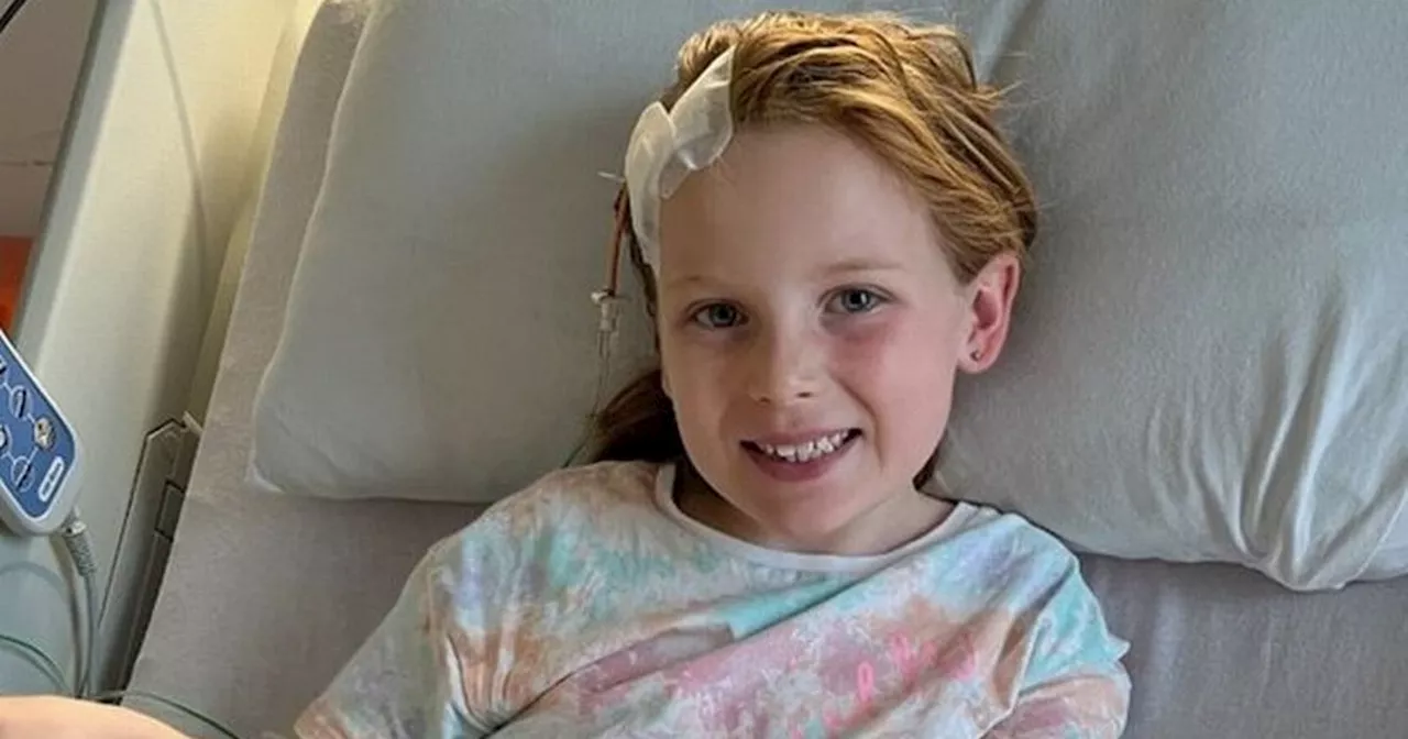 Scots girl, 8, diagnosed with brain tumour after appointment at optician