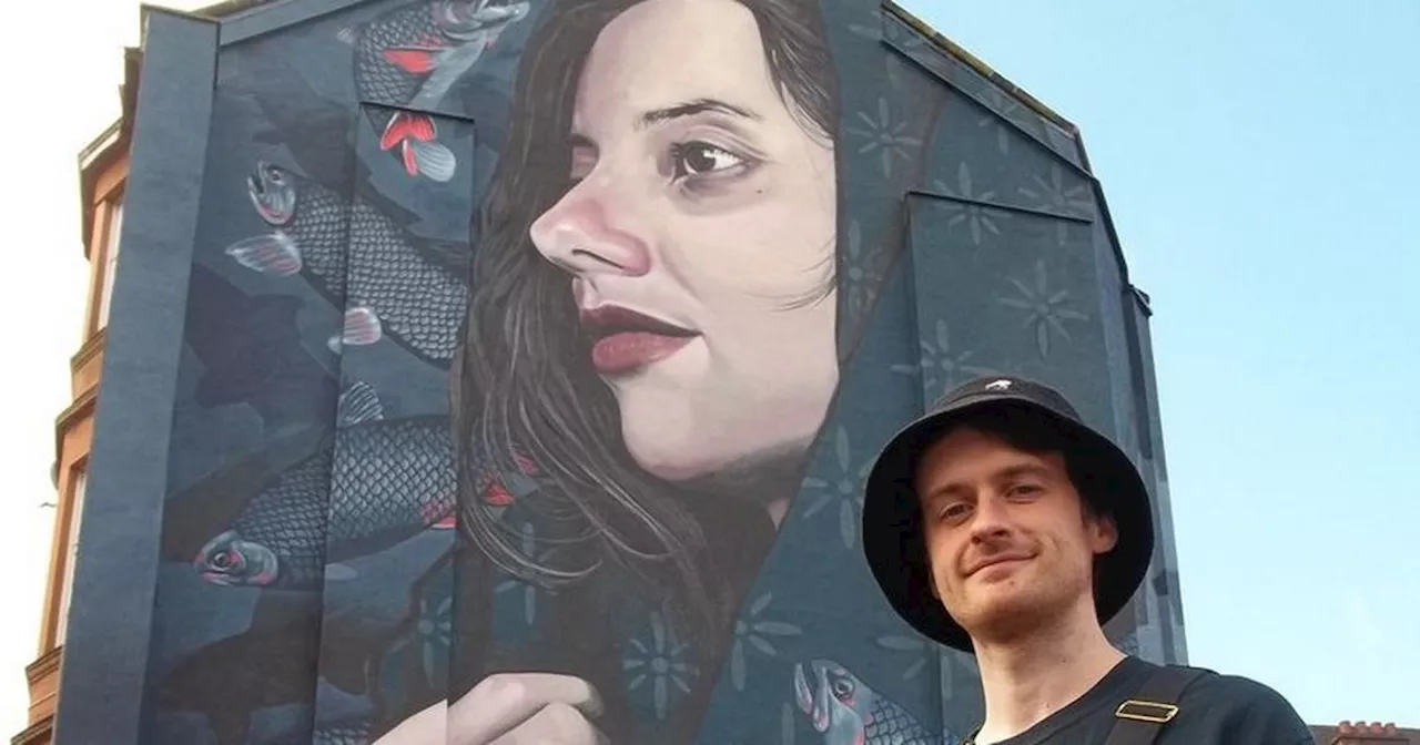 Story behind Glasgow mural of princess thrown off cliff by pagan king father