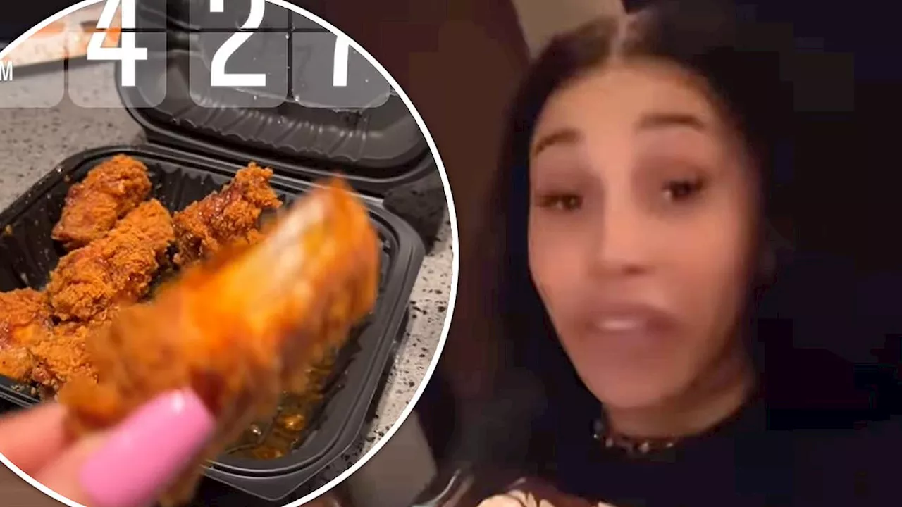 Cardi B blasts Popeyes honey lemon pepper chicken wings for tasting like 'Sprite soda' in 4:30am...