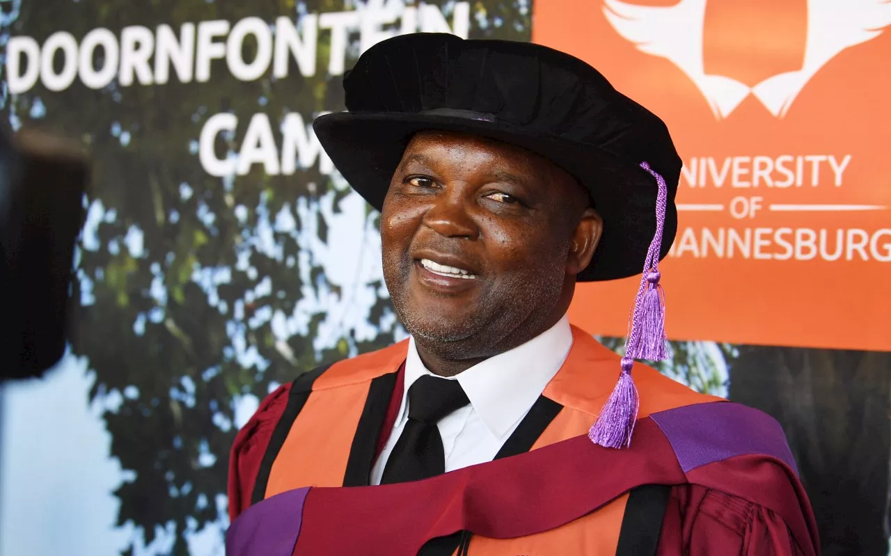 ‘It’s humbling,’ says Pitso Mosimane after University of Johannesburg honorary doctorate award