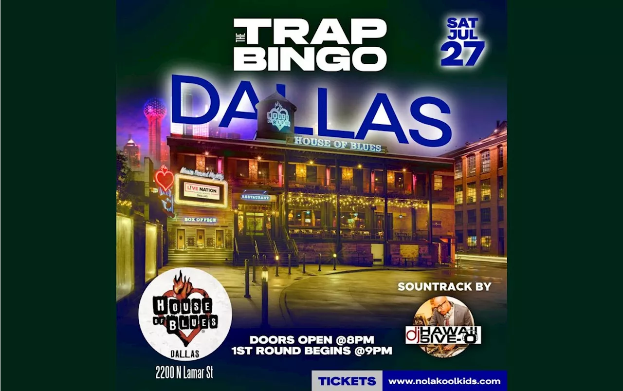 Win 2 tickets to Trap Bingo Party!