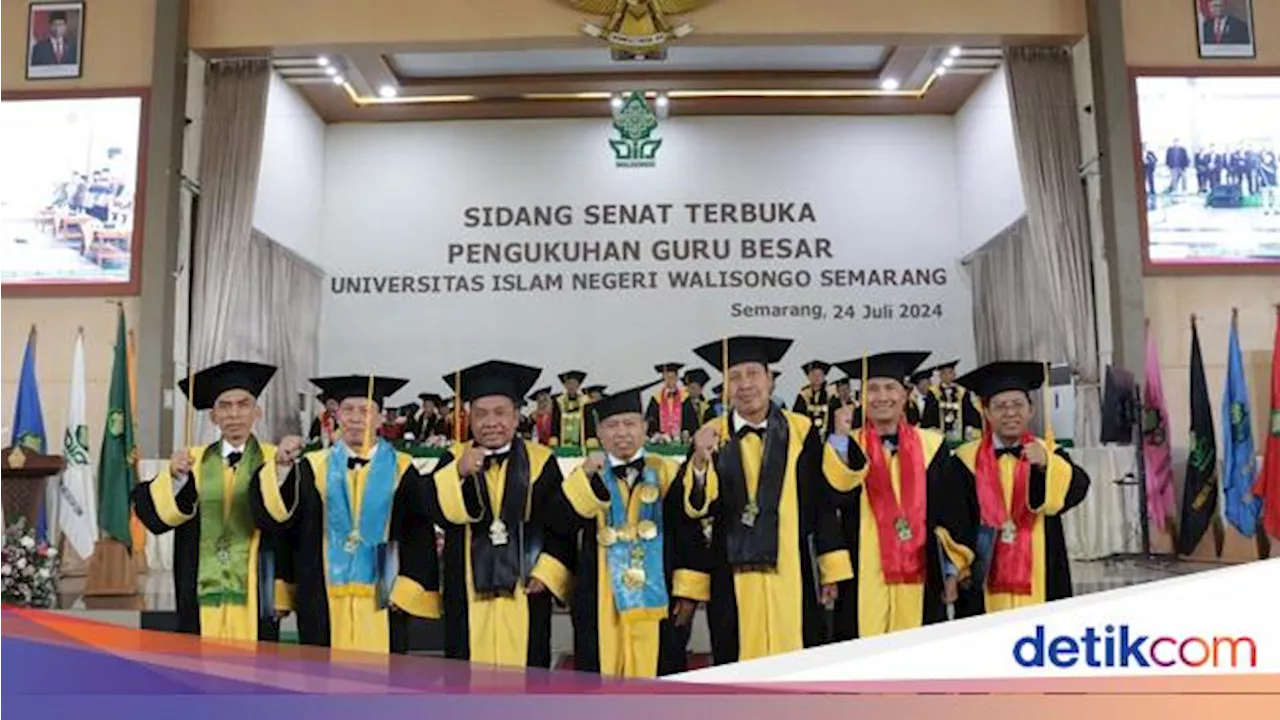 Langka, UIN Walisongo Kukuhkan Guru Besar Ilmu Falak