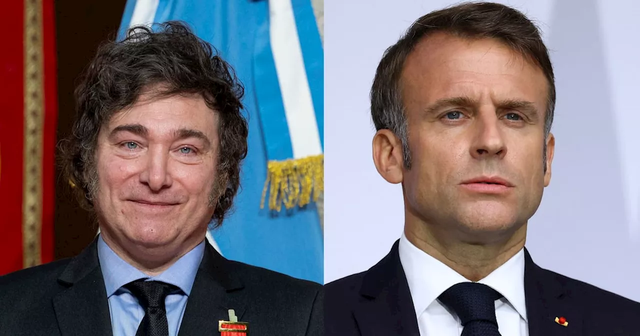 ¿De qué hablarán Javier Milei y Emmanuel Macron en su reunión en París?