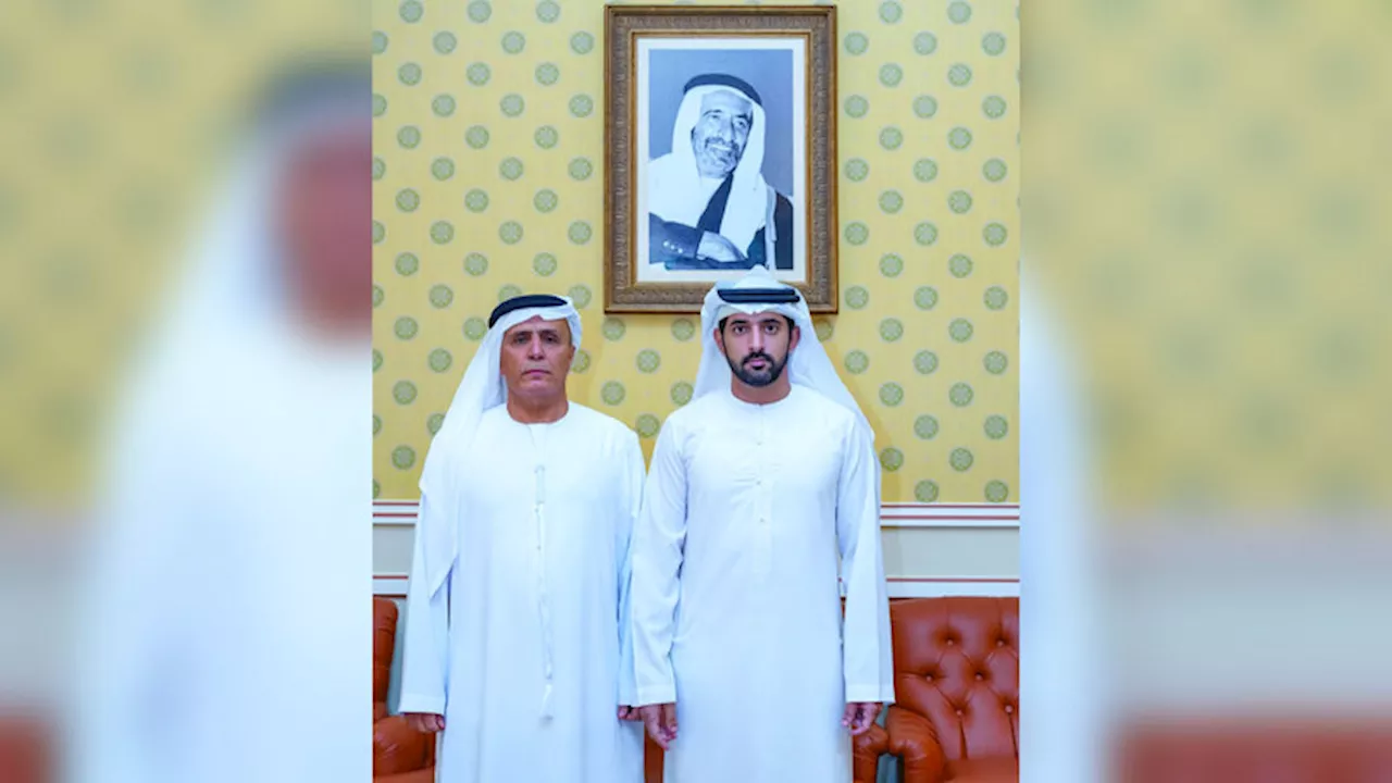 حمدان بن محمد يلتقي مطر الطاير ويشيد بجهوده في العمل الرياضي بدبي