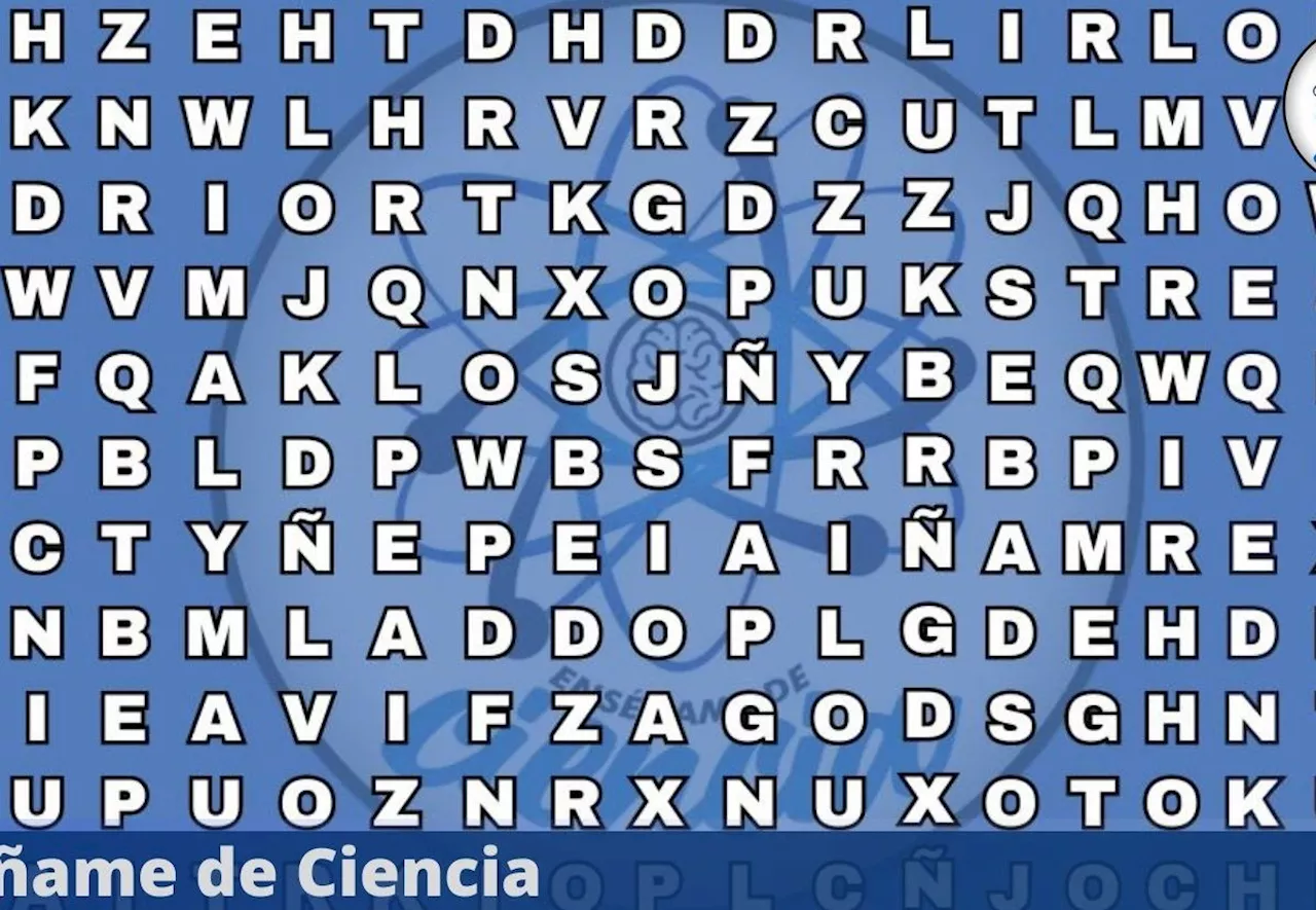 Acertijo visual EXTREMO: encuentra la palabra NEURONA en la sopa de letras para GENIOS