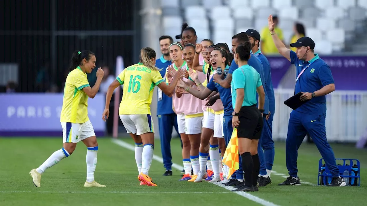 Marta e Gabi Nunes dão vitória ao Brasil nas Olimpíadas