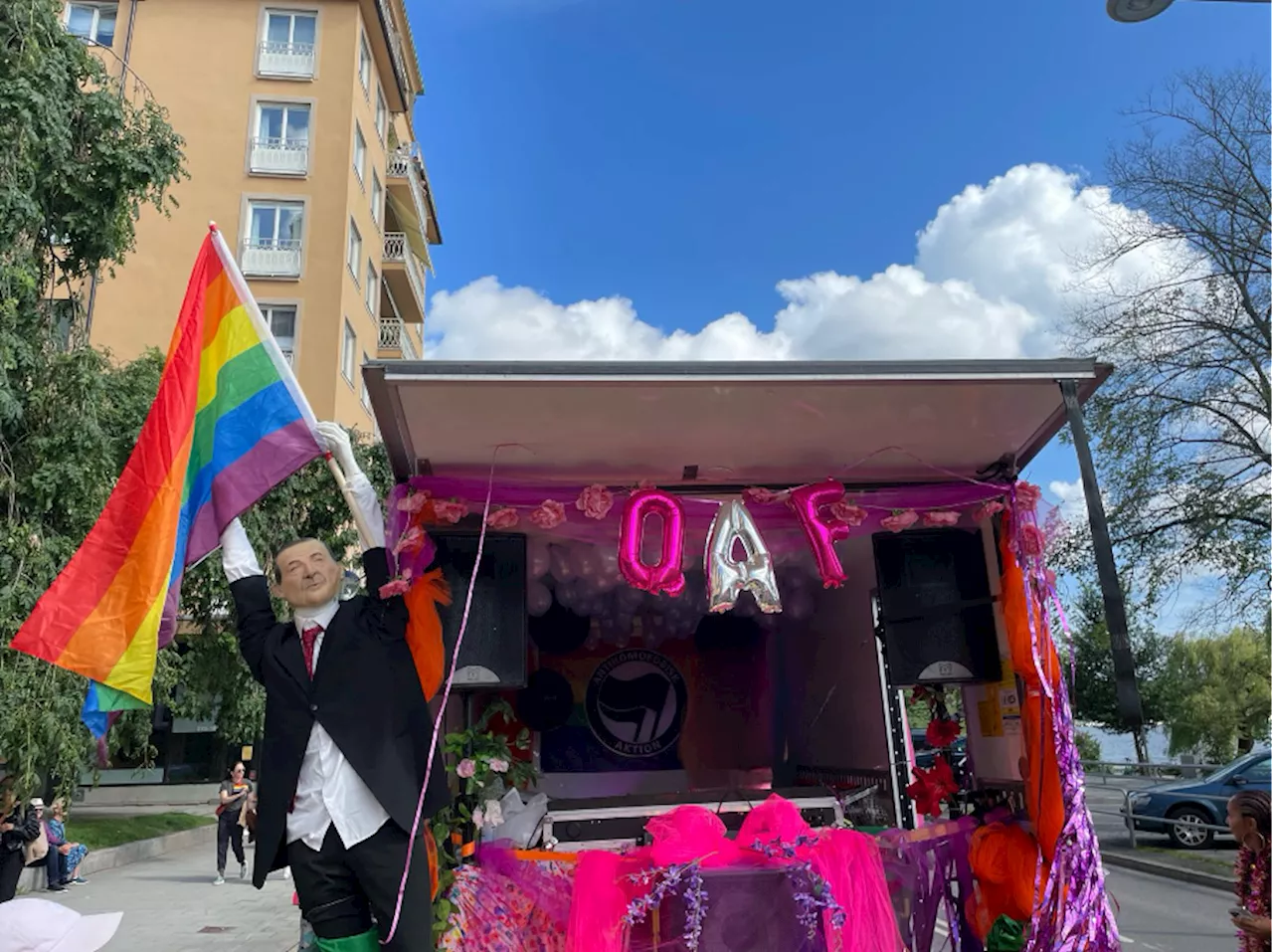 Ledningen för Stockholm Pride duckar i Palestinafrågan