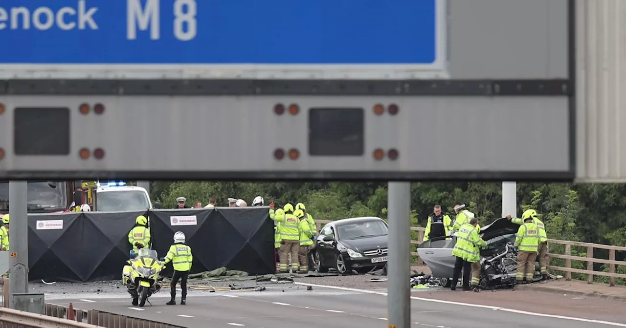 Police make arrest as Glasgow officer continues to fight for life after M8 crash