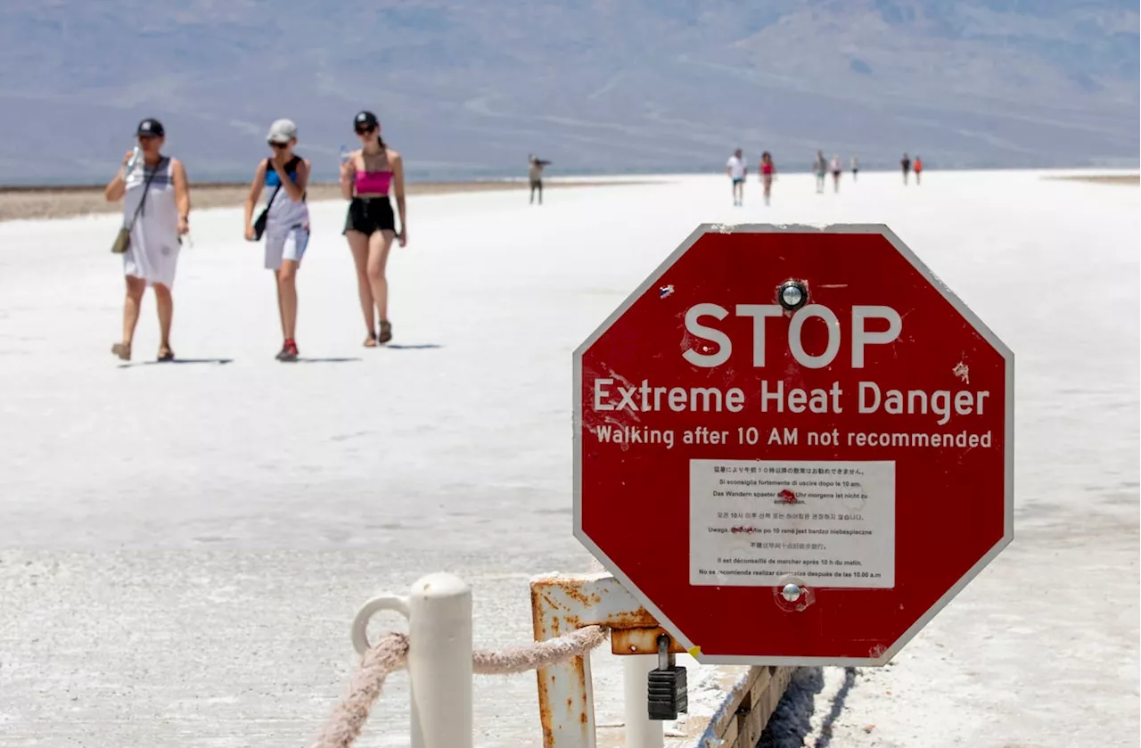 A man got third-degree burns walking on blazing hot sand dunes in Death Valley, rangers say