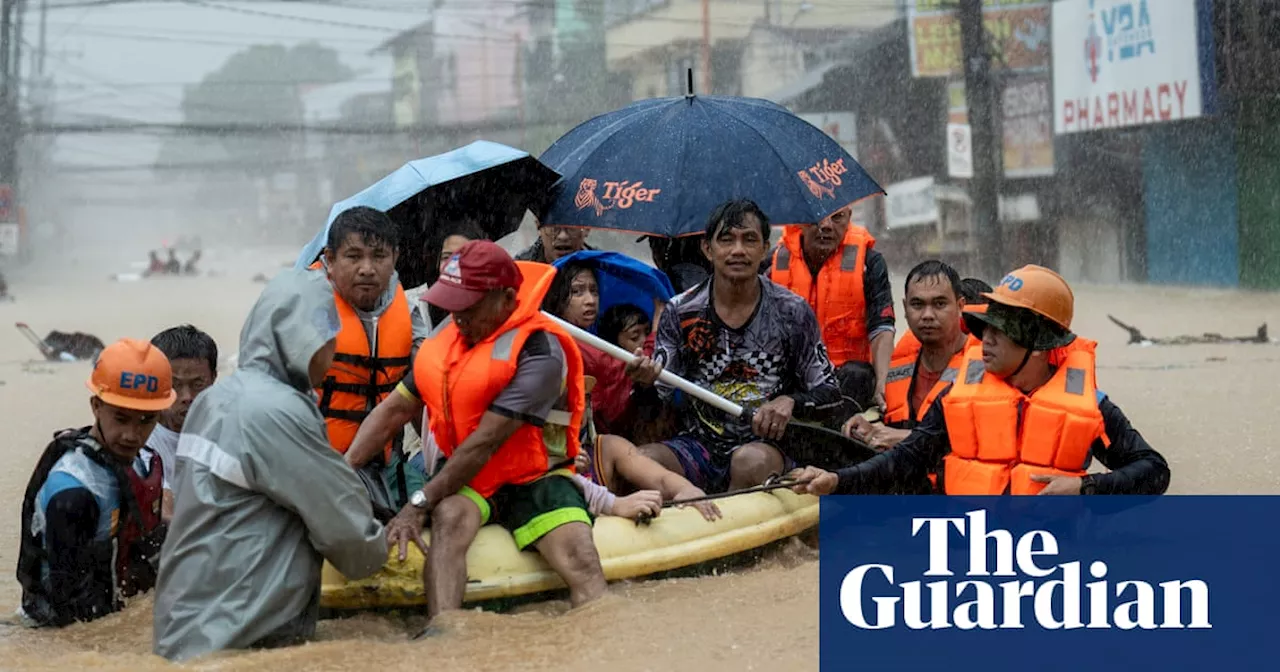 Philippines: Monsoon rains from Typhoon Gaemi strike Philippines ...