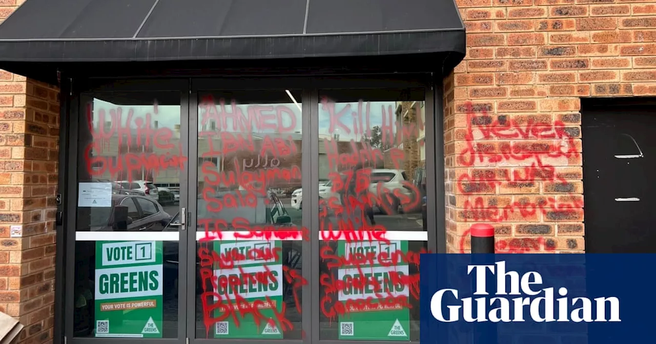 NSW Greens office targeted with Islamophobic and white supremacist graffiti