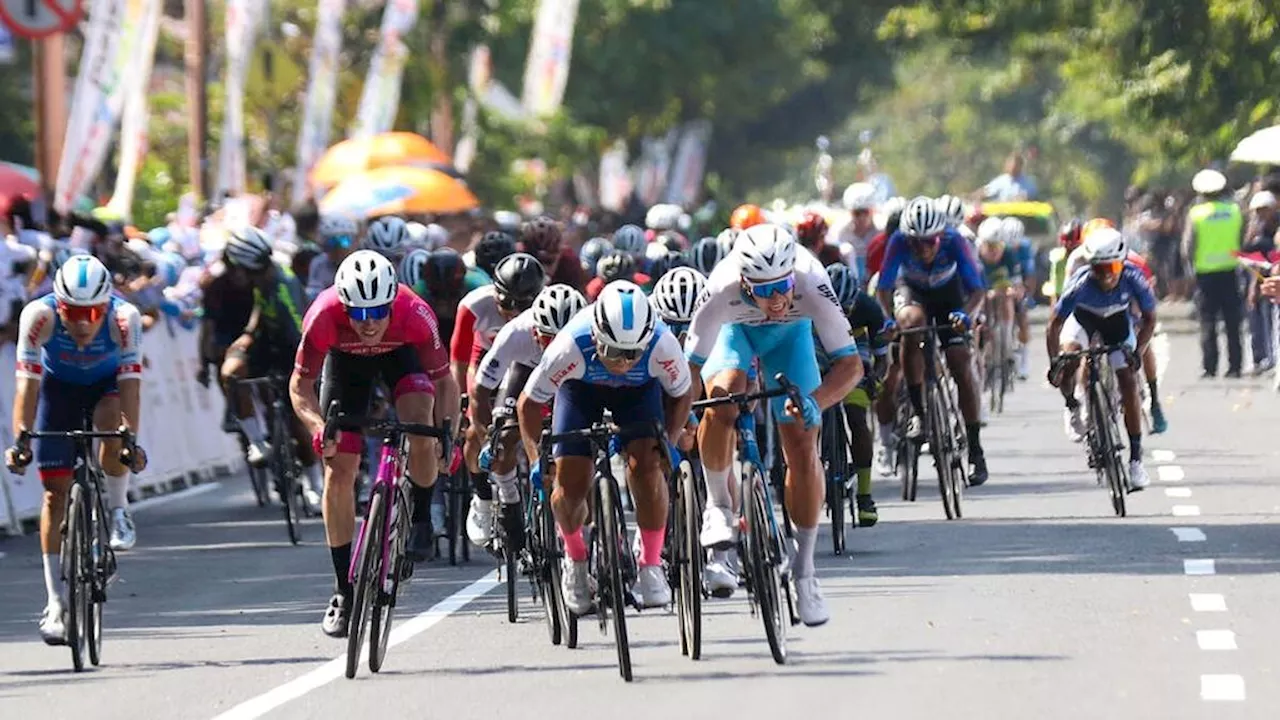 Jersei Ijen Sulfur Milik Indonesia dalam International Tour de Banyuwangi Ijen