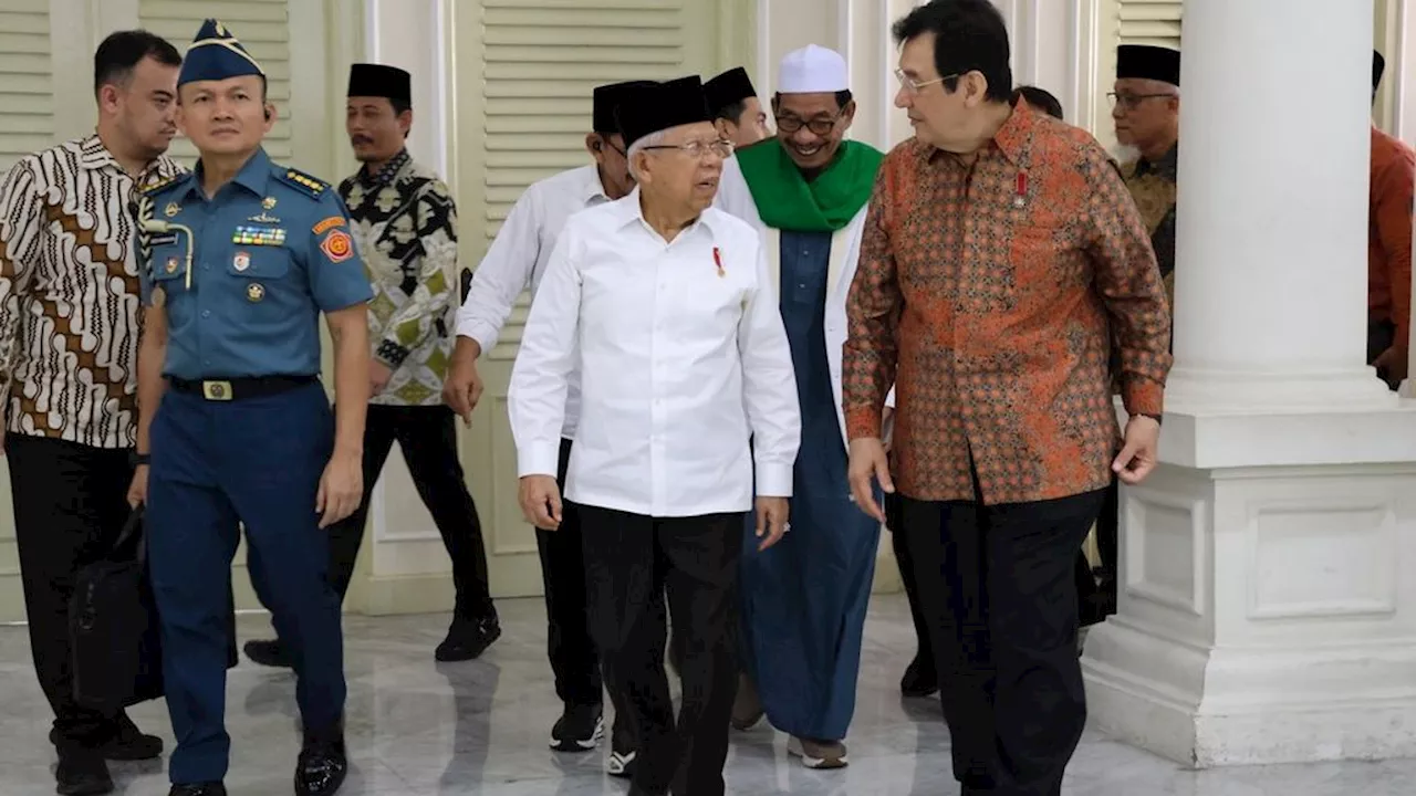 Wapres Amin Sebut Bingkai Politis Indonesia Kurang Mantap