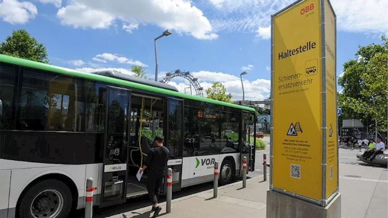 Neuer Schienenersatzverkehr - Ab Montag: Direktbusse zwischen Floridsdorf und Prater