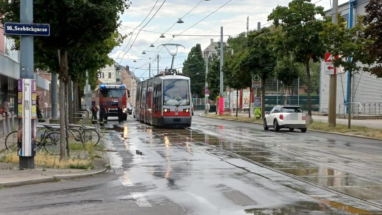 Wasserrohrbruch – mehrere Bim-Linien fahren nicht