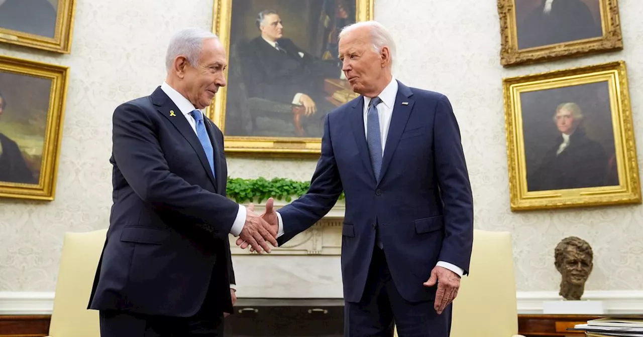 Netanyahu Meets With Biden And Harris At The White House