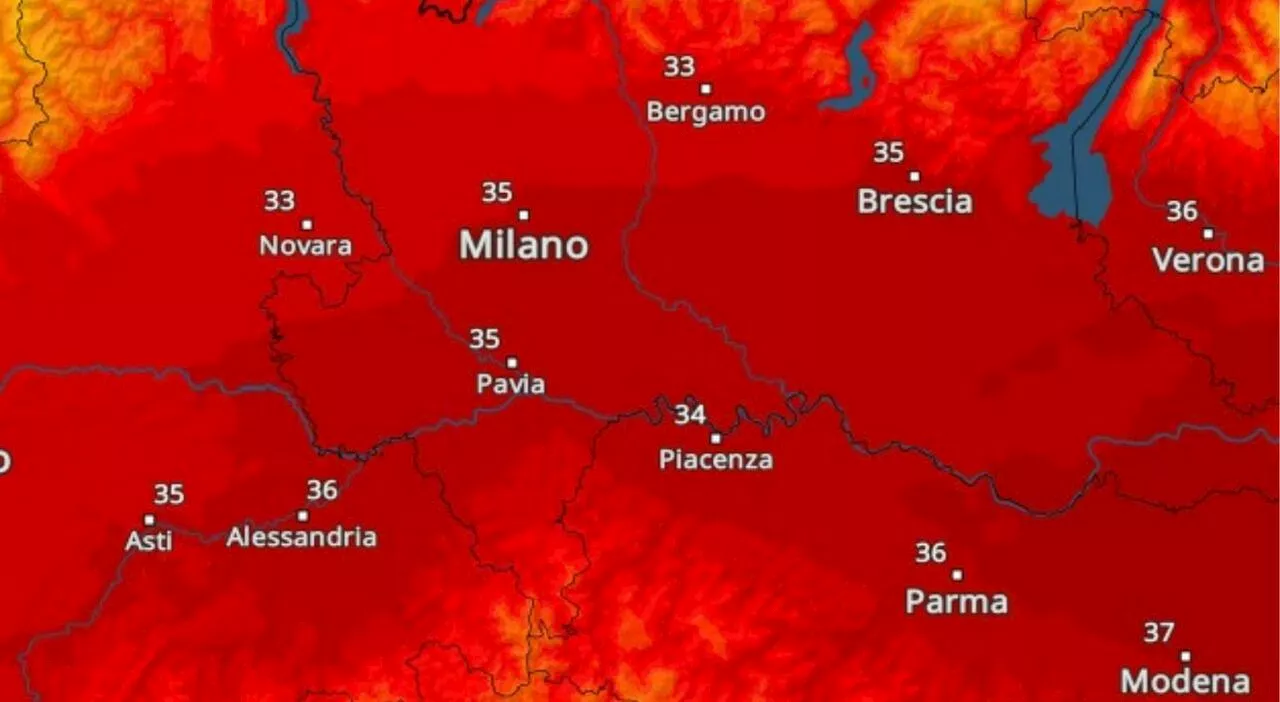 Meteo Milano, nel weekend aumentano umidità e temperature: afa intensa fino a domenica sera