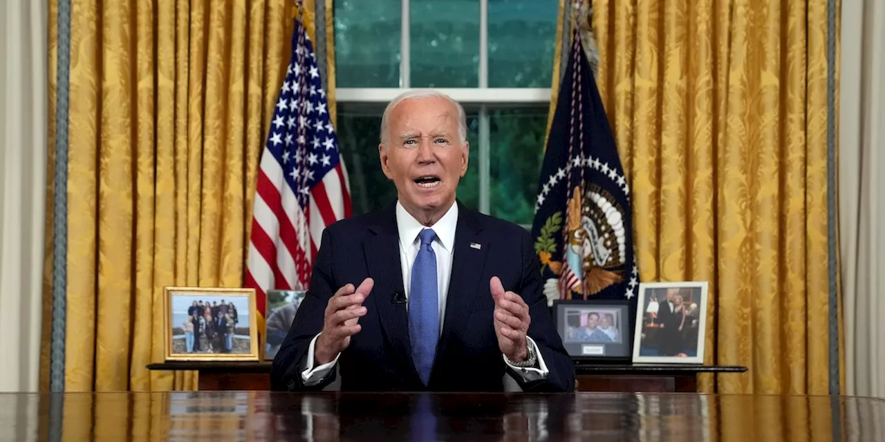 Cosa ha detto Biden nel suo primo discorso dopo il ritiro dalle presidenziali