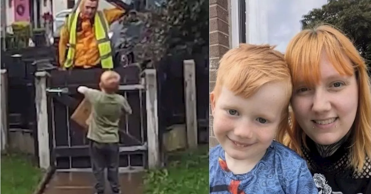 Irish delivery driver hailed a hero after approached by brave 6 year-old boy