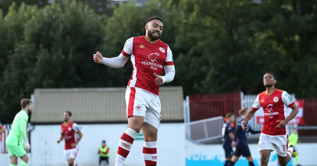 Jake Mulraney double puts St Patrick’s Athletic well on the way to third round