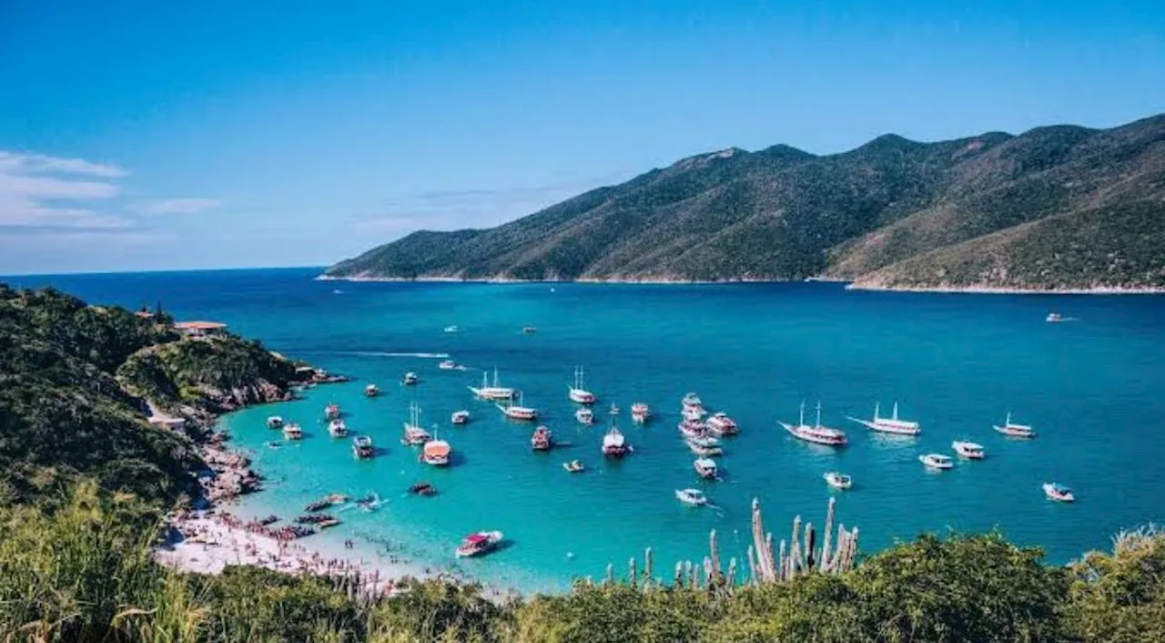 Turista português cai de barco, na Região dos Lagos, e é socorrido em estado grave