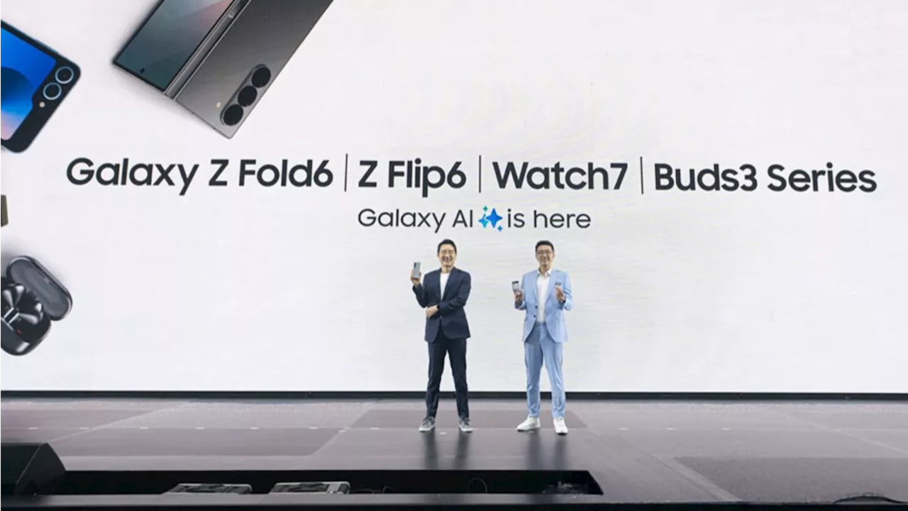 Samsung Luncurkan Galaxy Z Fold6 dan Flip6, Para Selebriti Pasti Menyukainya