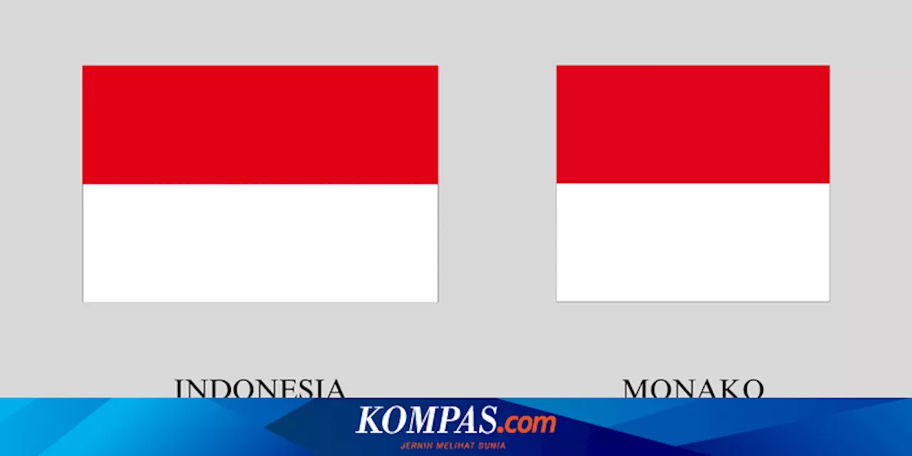 Sama-sama Merah Putih, Ini yang Membedakan Bendera Indonesia dan Monako