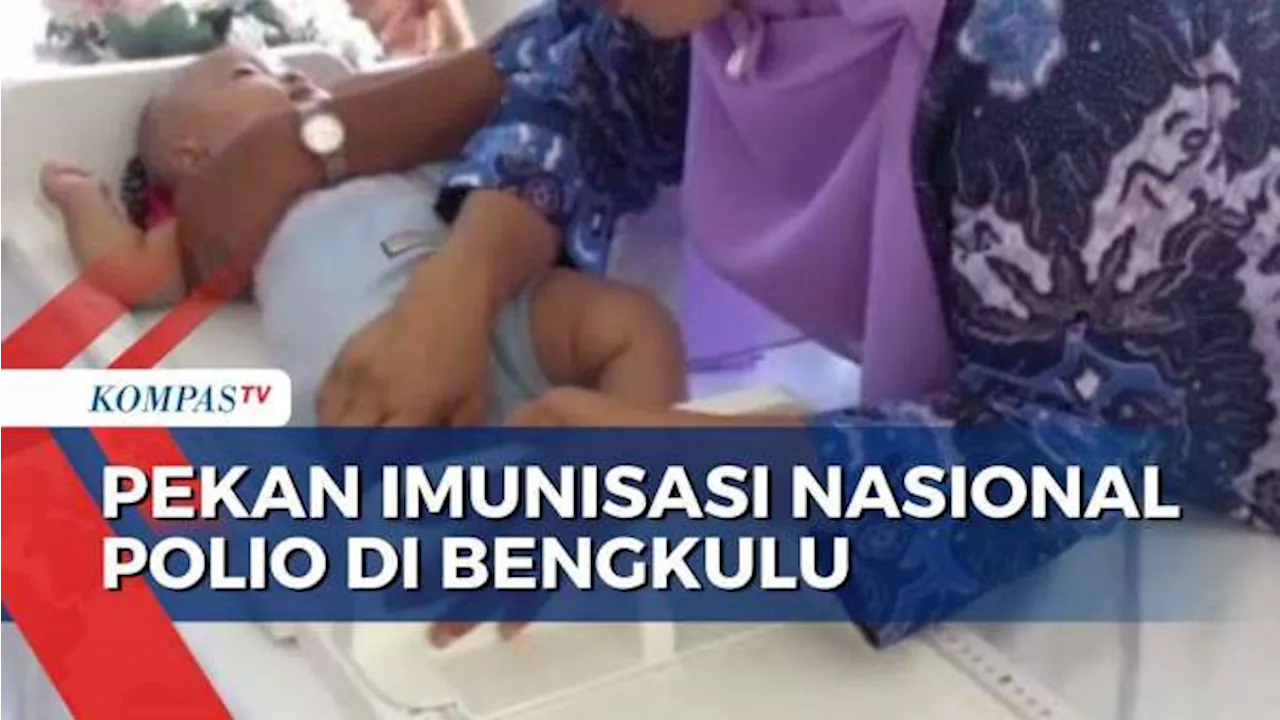 Hari Anak Nasional, Pemprov Bengkulu Targetkan 287.000 Anak Terima Imunisasi Polio