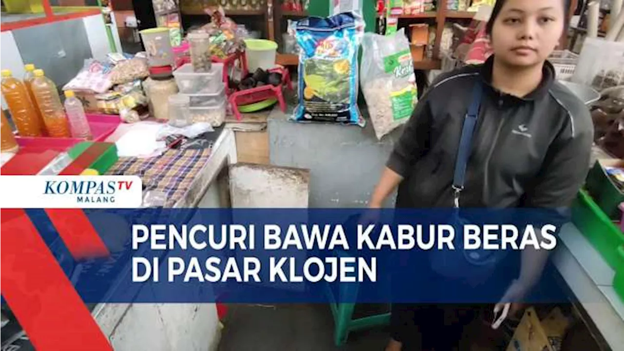 Kios Pedagang di Pasar Klojen Dibobol Pencuri