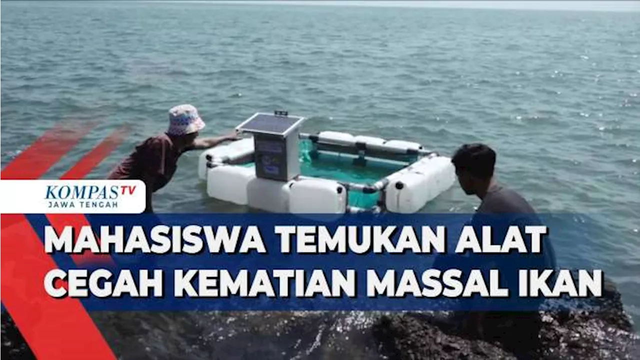 Mahasiswa Temukan Alat Cegah Kematian Massal Ikan