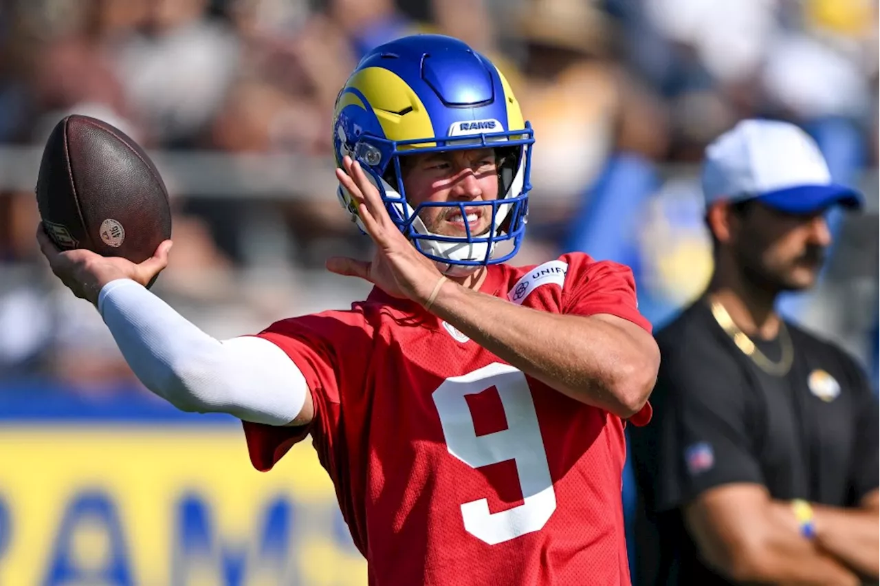 Rams QB Matthew Stafford happy to focus on football