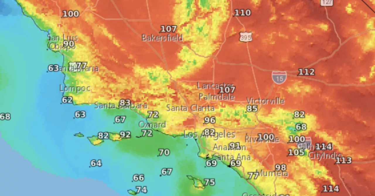 Your SoCal weather report for Thursday, July, 25: Last day of heat wave