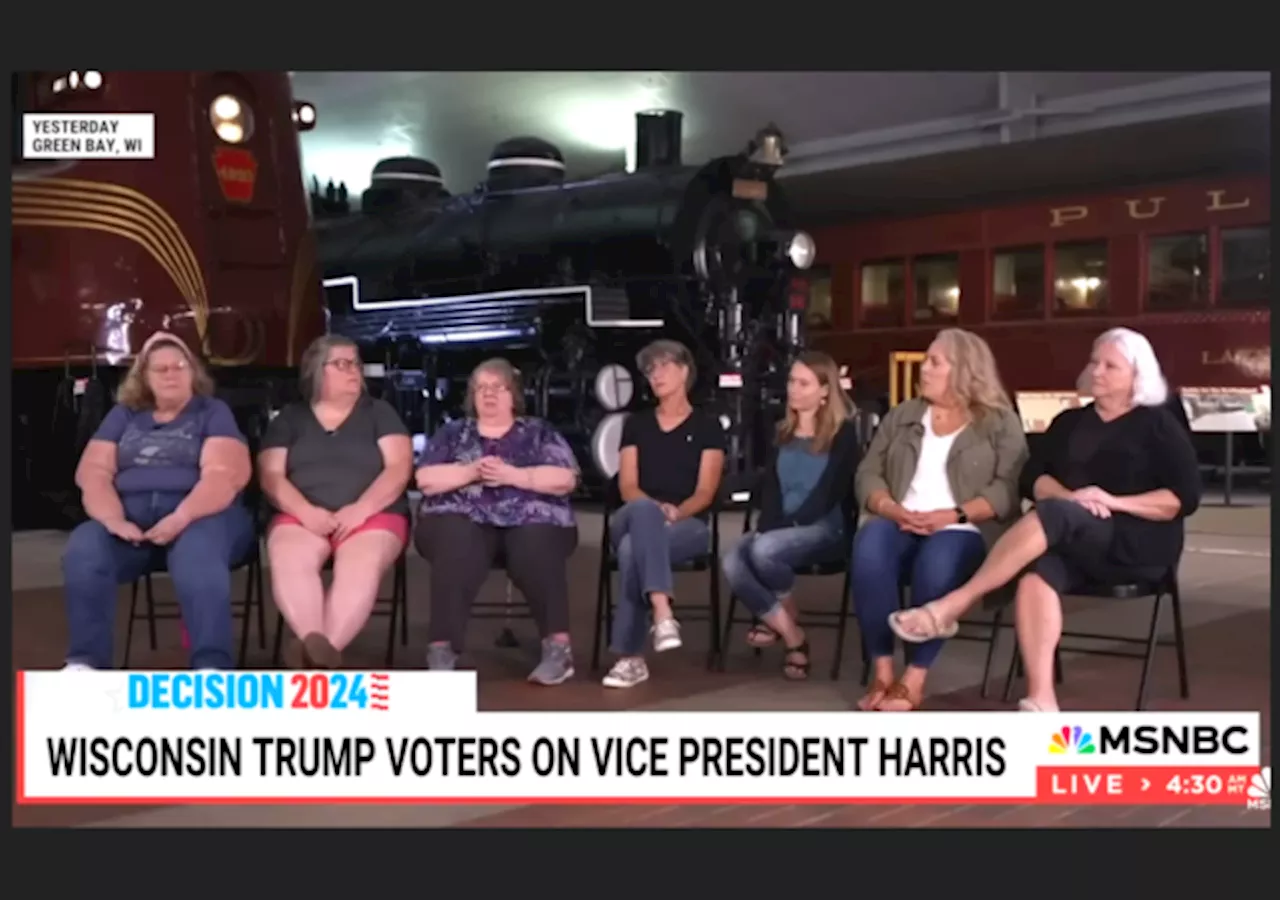 Wisconsin Right-Leaning Female Voter Panel On Kamala: “do nothing” “idiot” and “no one respects her”