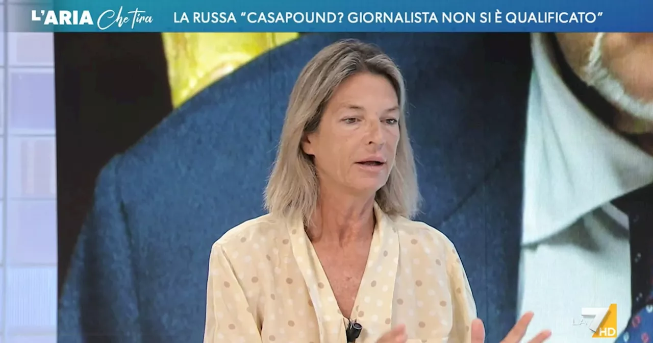 L&#039;aria che tira, clamorosa Claudia Fusani: &#034;Perché ringrazio Ignazio La Russa&#034;