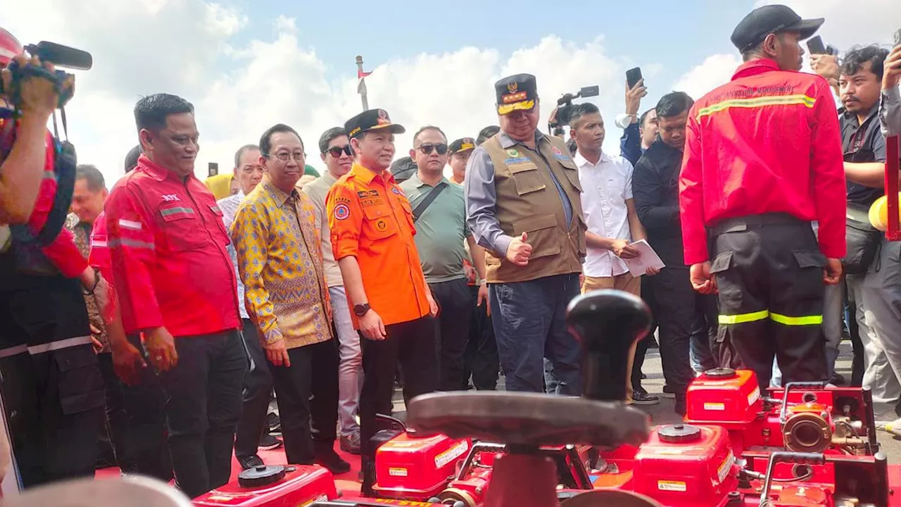 Sumsel Siaga Darurat Bencana Karhutla, Bantuan Heli Hingga TRC Siap Diterjunkan