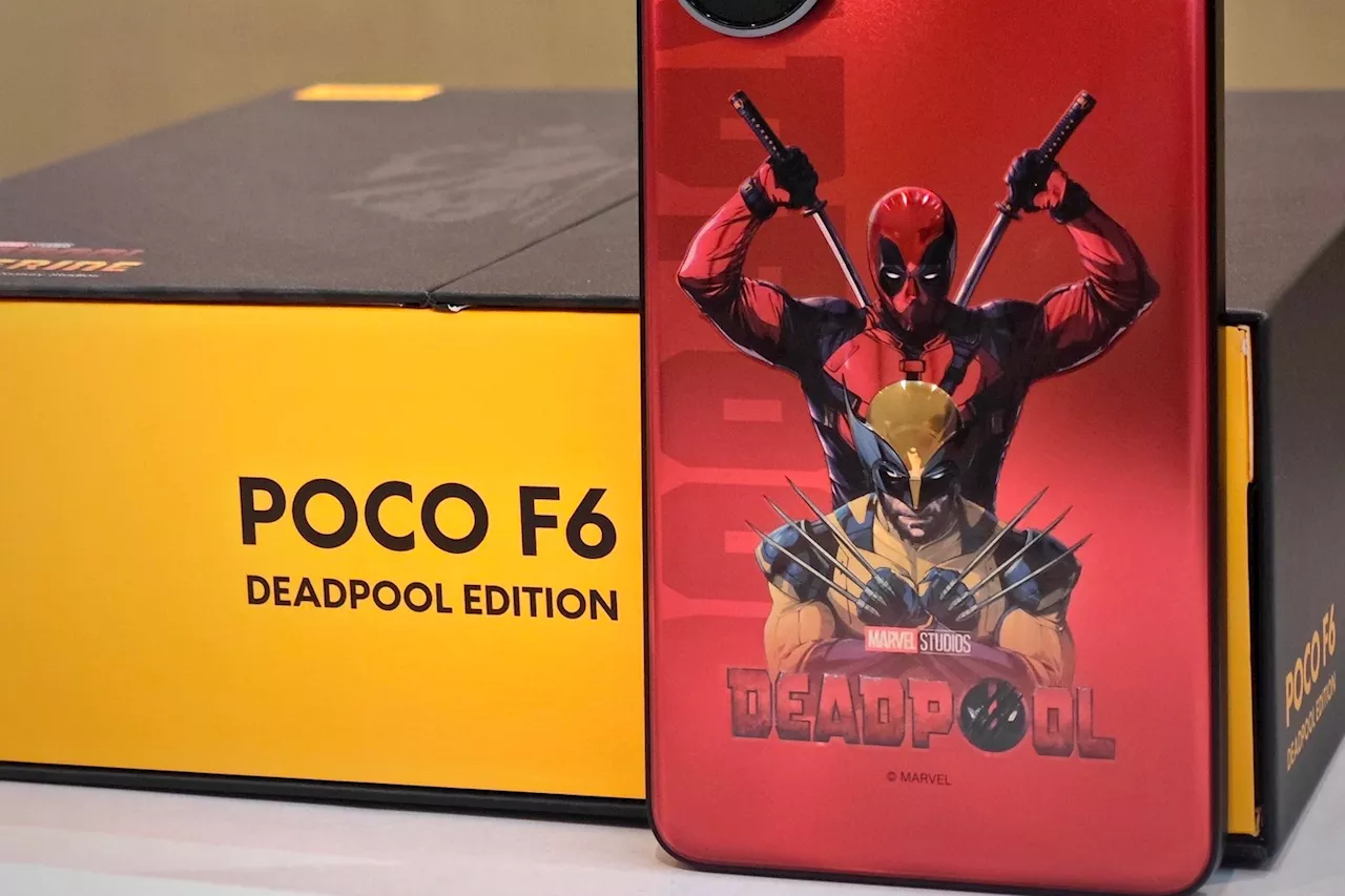 Poco F6 To Get A Deadpool Edition Featuring Wolverine