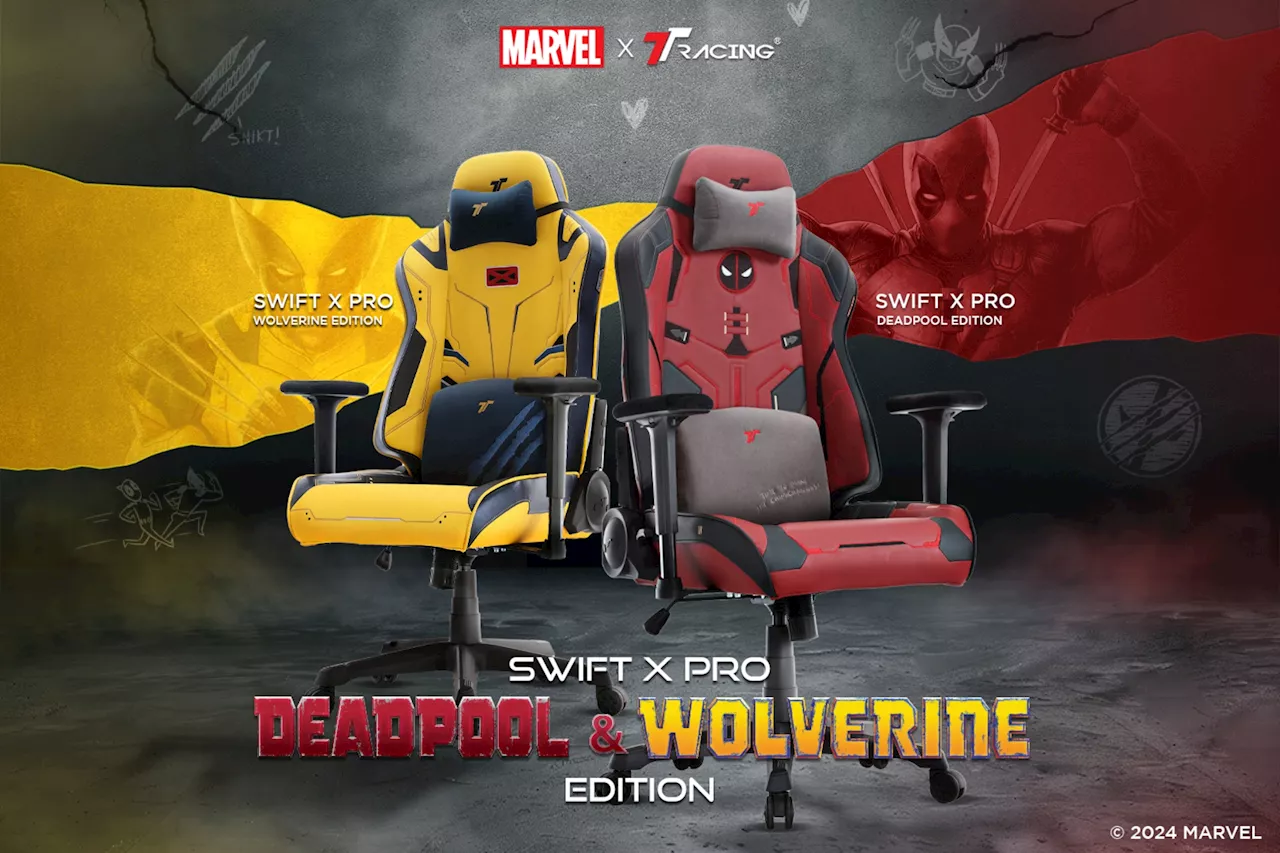 TTRacing Unveils Deadpool & Wolverine Themed Gaming Chairs; Priced At RM899