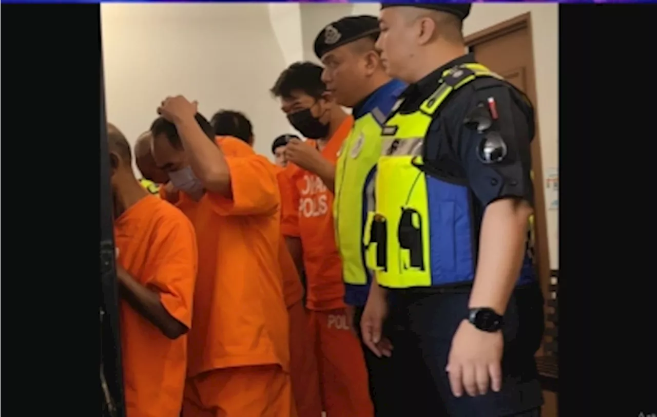 Two bank managers among 10 charged in KK over MBSB Bank’s RM24.2m heist, first to be detained under Sosma before charged with organised crimes (VIDEO)