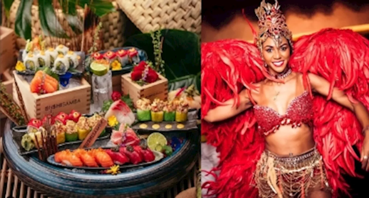 World-renowned Sushisamba debuts first Asian outlet in Singapore with panoramic city views, samba dancers